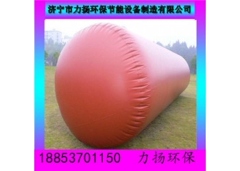 山東濟(jì)寧紅泥沼氣袋儲存糞便好幫手