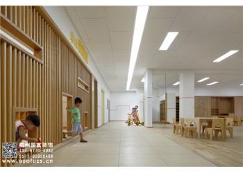 安吉縣300平方米早教機(jī)構(gòu)設(shè)計(jì)裝修-浙江國富裝飾