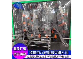 中小型號連續(xù)式洗筐機 包裝袋清洗機 全自動洗筐機