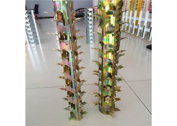 供應(yīng)居民小區(qū)煤氣管道防盜刺，管道防爬刺 廠家制作