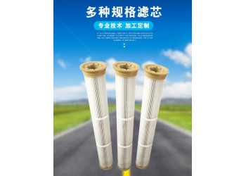 粉體回收除塵濾筒/替代布袋式除塵濾芯 粉塵濾筒規(guī)格齊全