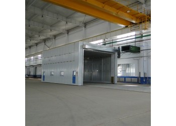 環(huán)保移動整體噴漆房可定制尺寸