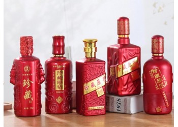 廣州酒瓶噴油加工廠，廣州酒瓶絲印燙金加工廠